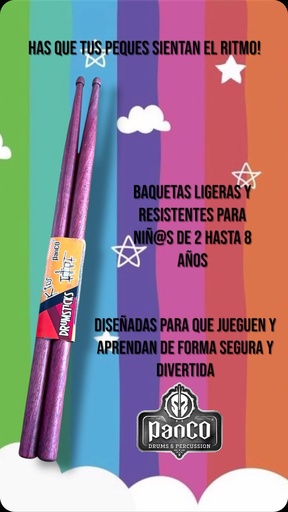 Baquetas para niños